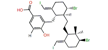 Iodocallophycoic acid A